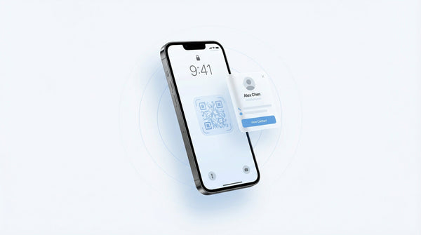 How to Add a Digital Business Card to Your iPhone Lock - Wave Connect