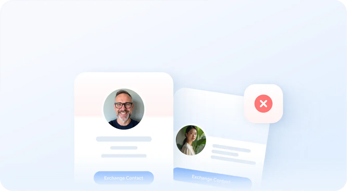 Inconsistent branding across team business cards