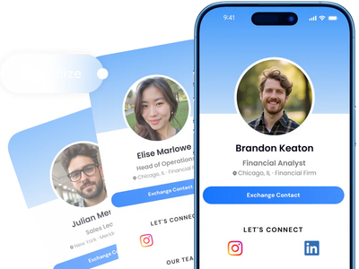 Wave Connect digital business cards for teams